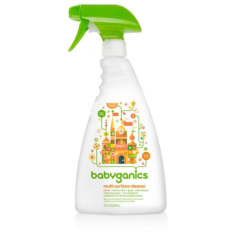 Babyganics Multi Surface Cleaner Citrus 32oz West Coast Kids