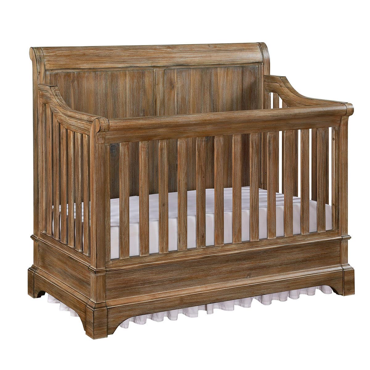 Bertini Pembrooke 4 In 1 Crib Natural Rustic West Coast Kids