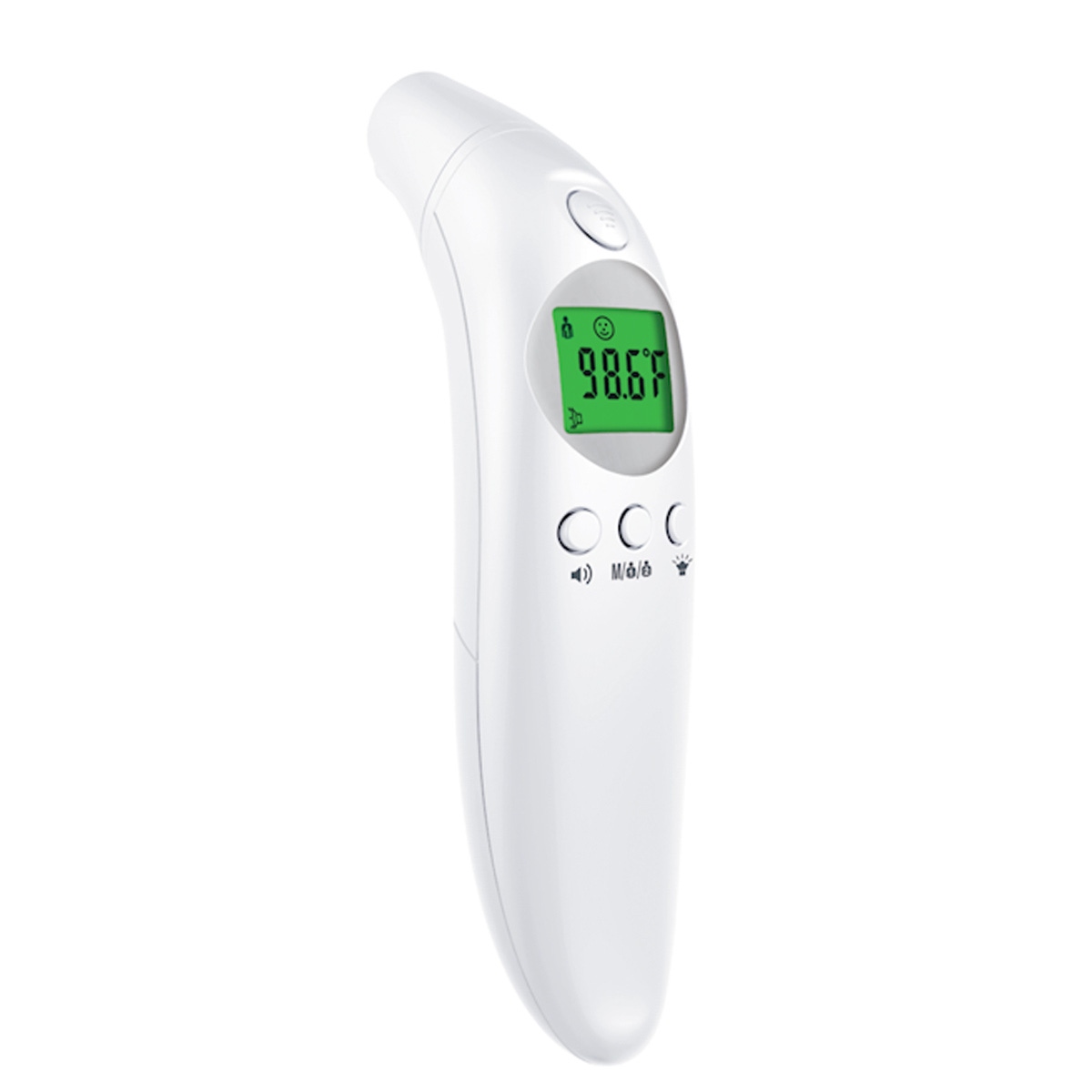 North American Wellness Color-Coded Digital Thermometer for Ear//Forehead